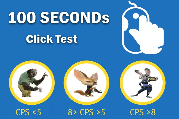 Click Test 100 Seconds