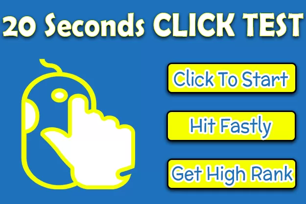 New* Jitter Click Test [Unlimited Seconds] Fast Clicking Game