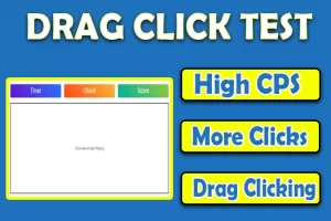 drag click test