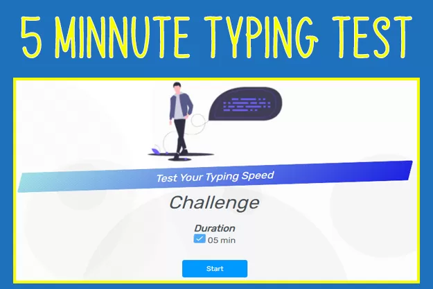 5 Minute Typing Test - WPM Test Online